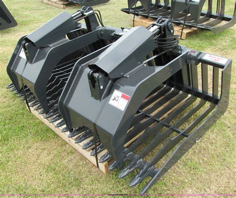 skid steer rock grapple bucket for sale|best skid steer grapple bucket.